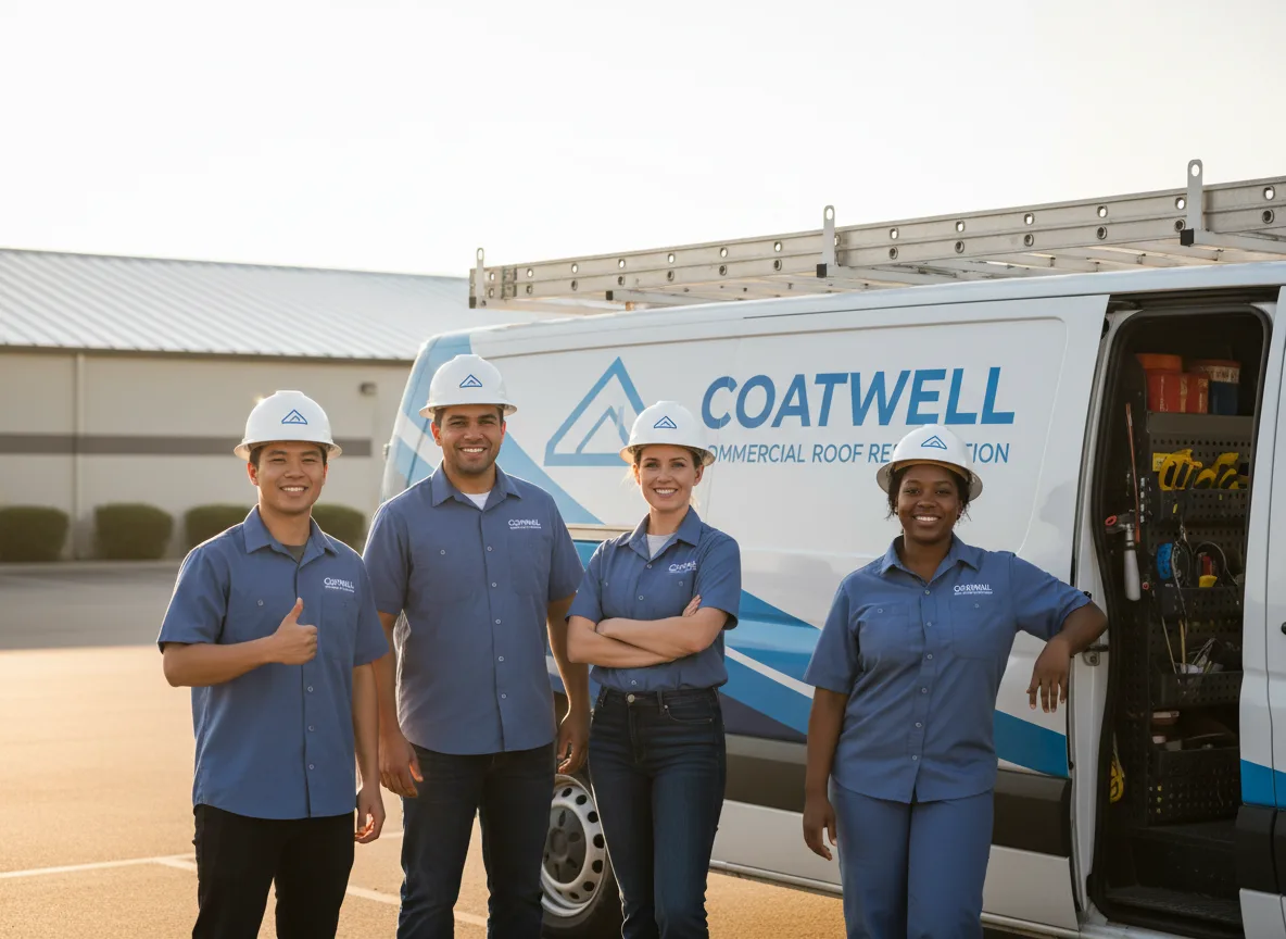 Commercial roof coating company in Blanchard, PA